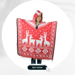 Deer Hoodie Poncho