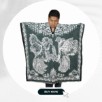 Gallo Double-Sided Poncho without Hoodie