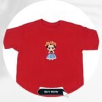 Embroidered Frida Doll Girls’ T-shirt