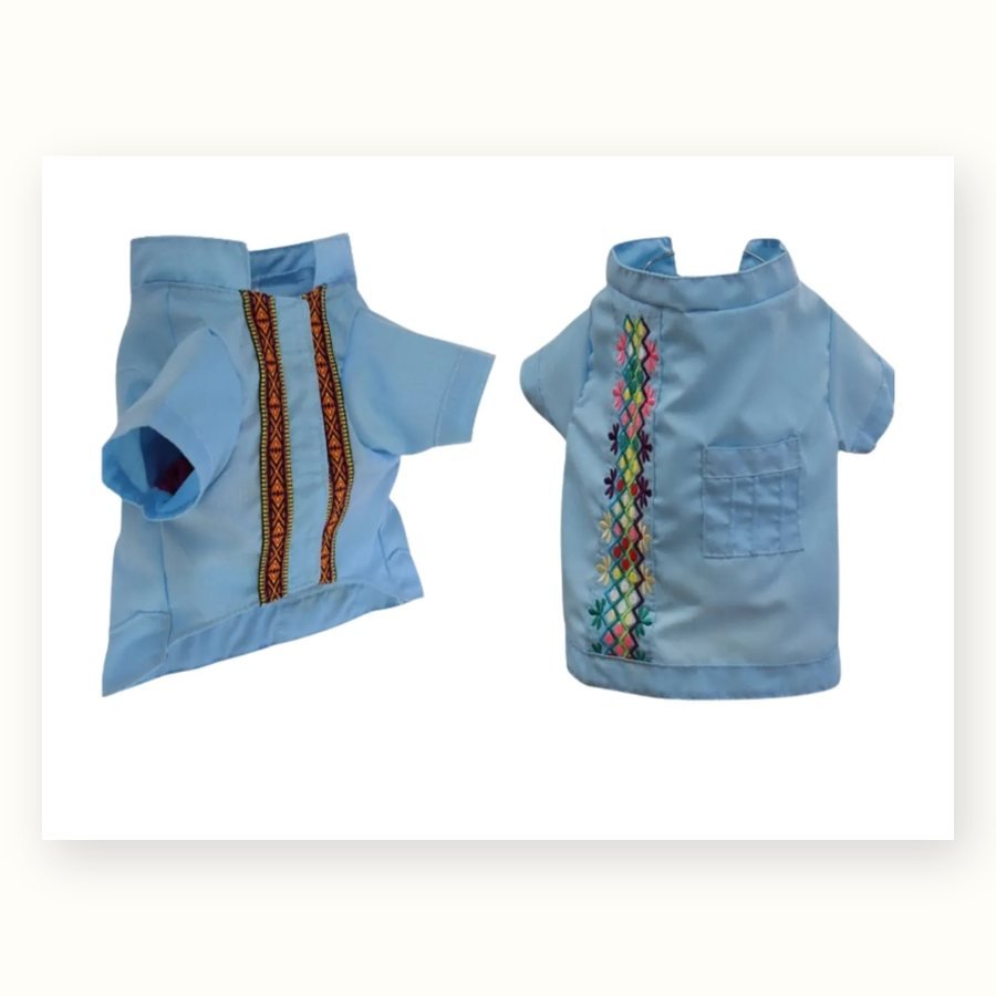 Dog Guayabera Shirts model 1